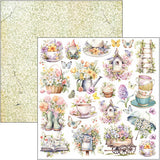 S30 CIAO BELLA Flower Shop Patterns Pad 12"x12" 8/Pkg