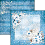 Ciao Bella Elegance of Blue Patterns Pad 12"x12" 8/Pkg