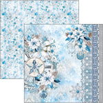 Ciao Bella Elegance of Blue Patterns Pad 12"x12" 8/Pkg