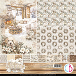 Ciao Bella - Winter Season Patterns Pad 12"x12" 8/Pkg