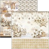 Ciao Bella - Winter Season Patterns Pad 12"x12" 8/Pkg