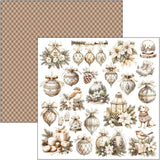 Ciao Bella - Winter Season Patterns Pad 12"x12" 8/Pkg