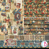 Ciao Bella Toy Shop Patterns Pad 12"x12" 8/Pkg
