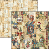 Ciao Bella Toy Shop Patterns Pad 12"x12" 8/Pkg