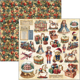 Ciao Bella Toy Shop Patterns Pad 12"x12" 8/Pkg