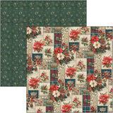 Ciao Bella Merry & Bright Patterns Pad 12"x12" 8/Pkg