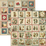 Ciao Bella Merry & Bright Patterns Pad 12"x12" 8/Pkg