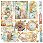 CIAO BELLA - Vellum Coral Reef Fussy Cut 6"x6" 6/Pkg