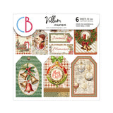 CIAO BELLA - Vellum The Nutcracker Fussy Cut 6"x6" 6/Pkg