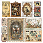 CIAO BELLA -Vellum Cabinet Of Curiosities Fussy Cut 6"x6" 6/Pkg