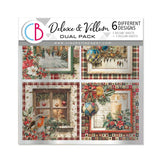Ciao Bella Merry & Bright Deluxe Paper Silver & Vellum Dual Pack 6"x6" MIXED 6/Pkg