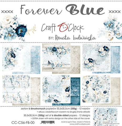 Craft O'Clock FOREVER BLUE 12x12