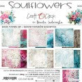 Craft O'Clock - SOULFLOWERS -A SET OF PAPERS 20,3X20,3CM - MIX