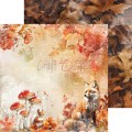 Craft O' Clock AUTUMNARIA - A SET OF PAPERS 20,3X20,3CM - MIX