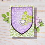 Hero Arts  Whimsy Floral Cling Rubber Stamp from the Spring Whimsy Collection