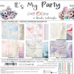 Craft O'Clock - 8X8 Basics Paper Pad, It's My Party