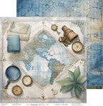Craft O'Clock - 12X12 Paper Pad, Summer Adventures