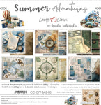 Craft O'Clock - 12X12 Paper Pad, Summer Adventures