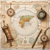 Craft O'Clock - 8X8 Mix Paper Pad, Summer Adventures