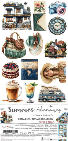 Craft O'Clock - Extras Set, Summer Adventures - Flowers