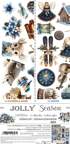 Craft O'Clock Extras Set, Jolly Season - Mix
