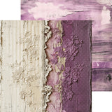 Craft O'Clock 8X8 Basics Paper Pad, Plum & Caramel