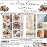 Craft O'Clock 8X8 Mix Paper Pad, Timeless Grace
