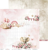 Craft O'Clock 12X12 Paper Pad, Baby Girl Universe