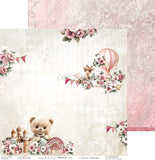 Craft O'Clock 12X12 Paper Pad, Baby Girl Universe