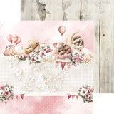 Craft O'Clock 6X6 Paper Pad, Baby Girl Universe