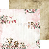 Craft O'Clock 6X6 Paper Pad, Baby Girl Universe