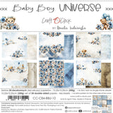 Craft O' Clock 6X6 Paper Pad, Baby Boy Universe
