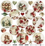 Craft O'Clock 12X12 Paper Pad, Spirit of Christmas