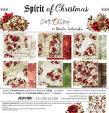 Craft O'Clock 12X12 Paper Pad, Spirit of Christmas