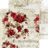 Craft O'Clock 8X8 Mix Paper Pad, Spirit of Christmas