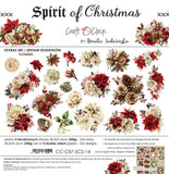 Craft O'Clock Extras Set, Spirit of Christmas - Flowers