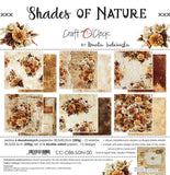 Craft O Clock 12X12 Paper Pad, Shades of Nature