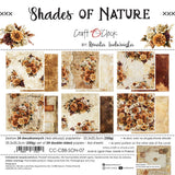 Craft 0 Clock 8X8 Paper Pad, Shades of Nature