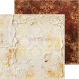 Craft O Clock 8X8 Basics Paper Pad, Shades of Nature