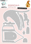 STUDIO LIGHT - Cutting Die Mushrooms House Essentials 9 Pieces