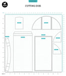 STUDIO LIGHT - CCL Cutting Die Slimline Shadowbox Essentials 212x142x1mm 1 PC nr.423