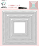 Studio Light Cutting Die  Nested Squares Essentials