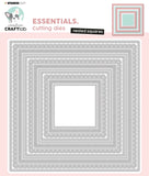 Studio Light Cutting Die  Nested Squares Essentials
