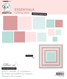 Studio Light Cutting Die  Nested Squares Essentials