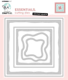 Studio Light Cutting Die  Stitched Square Essentials