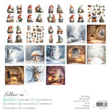 Studio Light Collage Paper Pad James The Gnome Essentials 36 Sheets