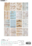 Studio Light Design Paper Pad Shabby Wood Essentials 24 Sheets