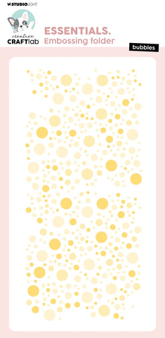 Studio Light Creative Craft Lab - Embossing Folder Bubbles