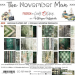 Craft O'Clock - 8X8 Mix Paper Pad, The November Man
