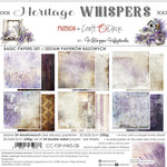 Craft O'Clock - 8X8 Basics Paper Pad, Heritage Whispers